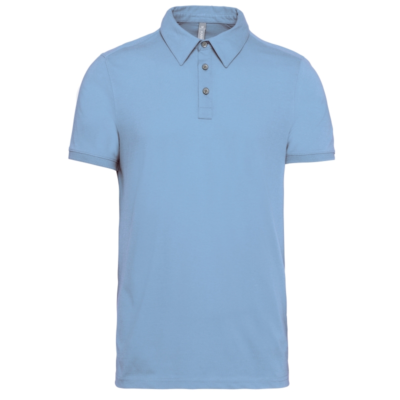 Polo jersey manches courtes homme