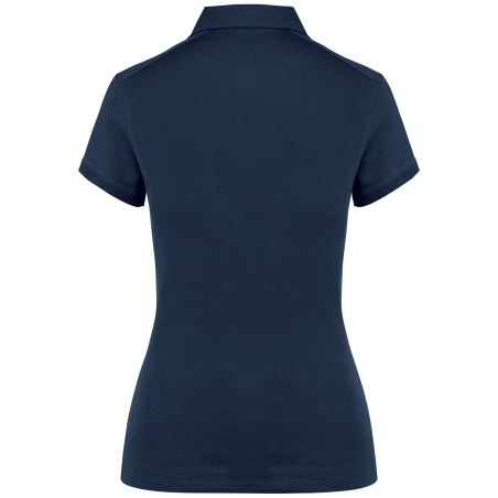 Polo jersey manches courtes femme