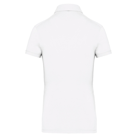 Polo jersey manches courtes femme