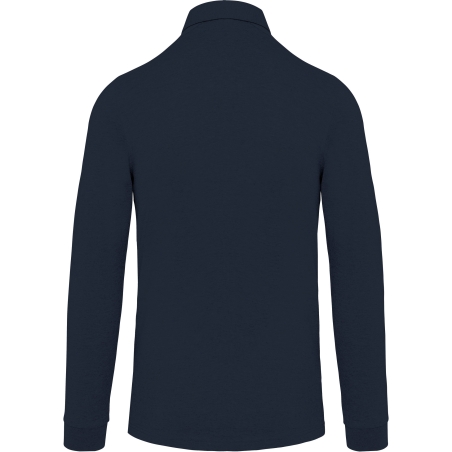 Polo jersey manches longues homme