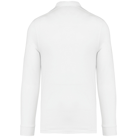 Polo jersey manches longues homme