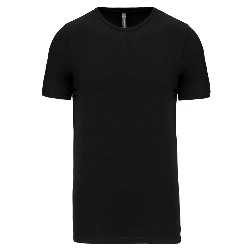 T-shirt col rond manches courtes homme