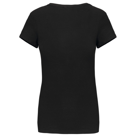 T-shirt col rond manches courtes femme