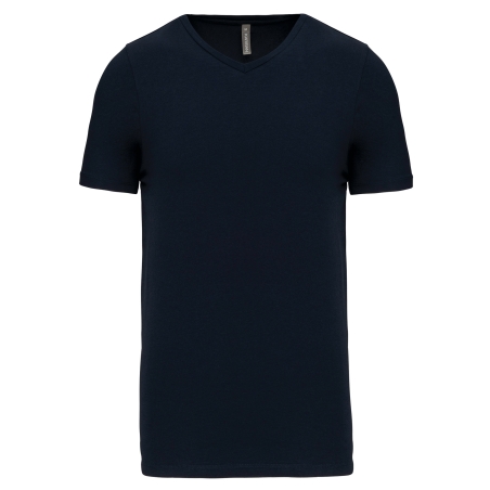 T-shirt manches courtes col V homme