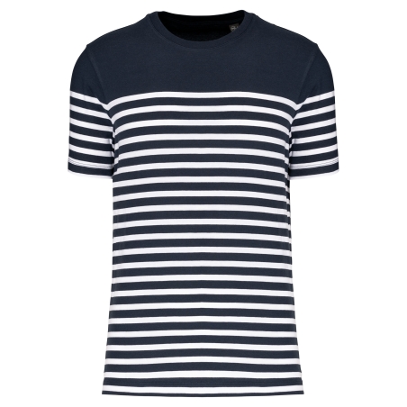 T-shirt marin col rond Bio homme