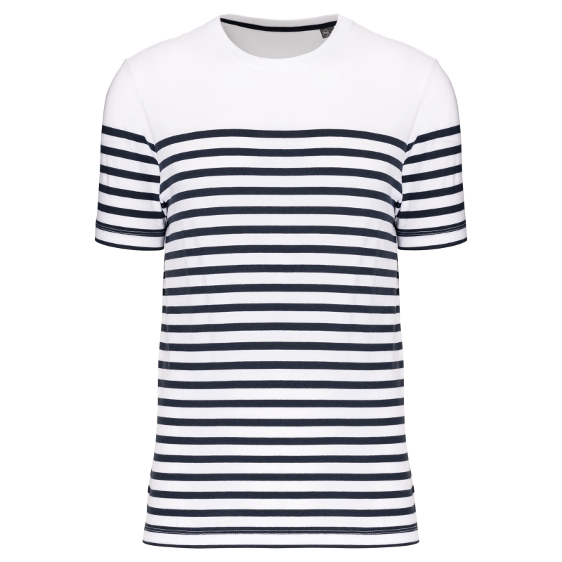 T-shirt marin col rond Bio homme