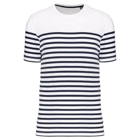 T-shirt marin col rond Bio homme