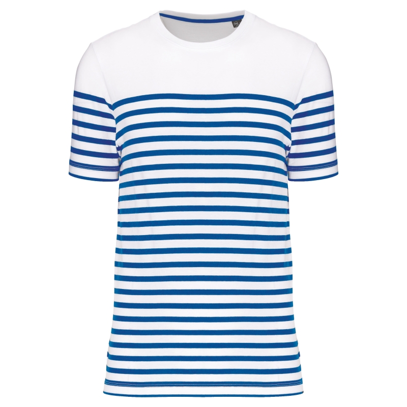 T-shirt marin col rond Bio homme