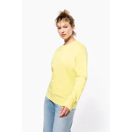 Sweat-shirt écoresponsable col rond unisexe