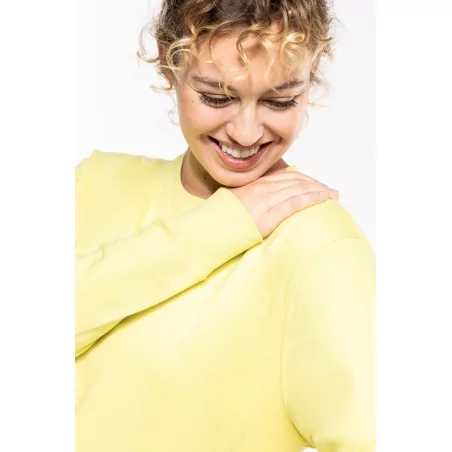 Sweat-shirt écoresponsable col rond unisexe