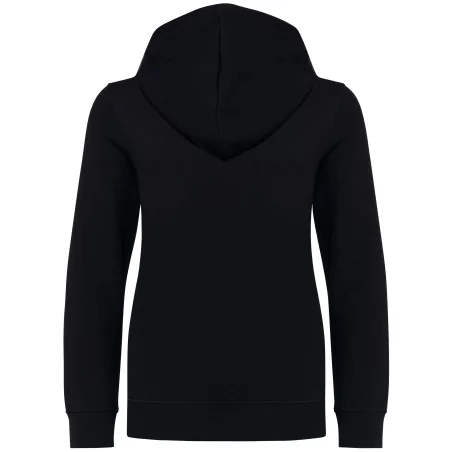 Sweat-shirt à capuche contrastée à motifs enfant unisexe