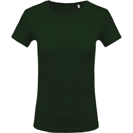 T-Shirt col rond manches courtes femme