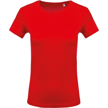 T-Shirt col rond manches courtes femme