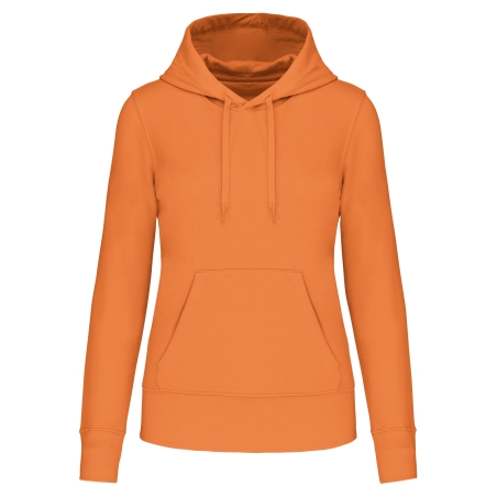 Sweat-shirt écoresponsable à capuche femme