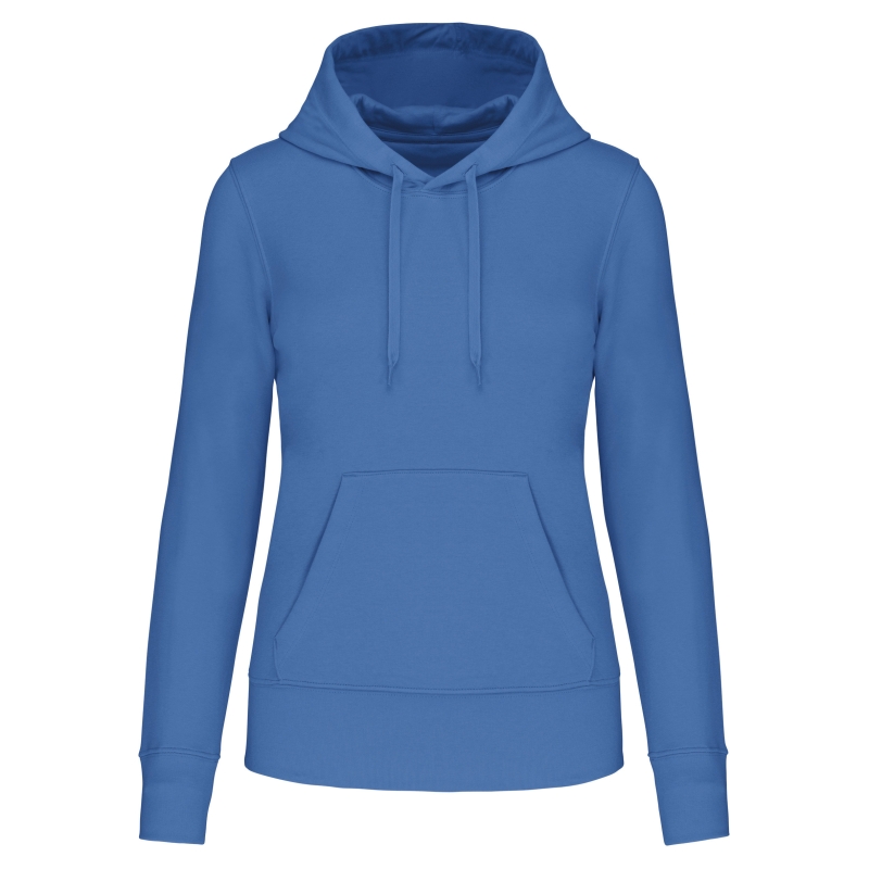 Sweat-shirt écoresponsable à capuche femme