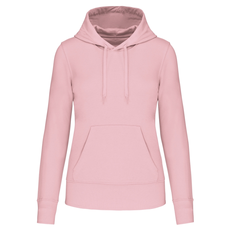 Sweat-shirt écoresponsable à capuche femme