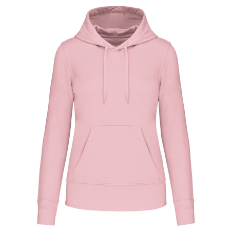 Sweat-shirt écoresponsable à capuche femme