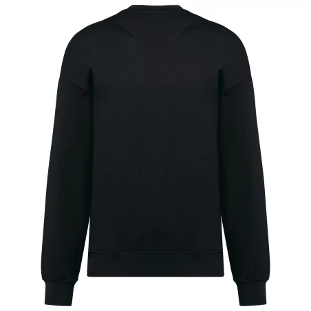 Sweat-shirt écoresponsable oversize à col rond unisexe