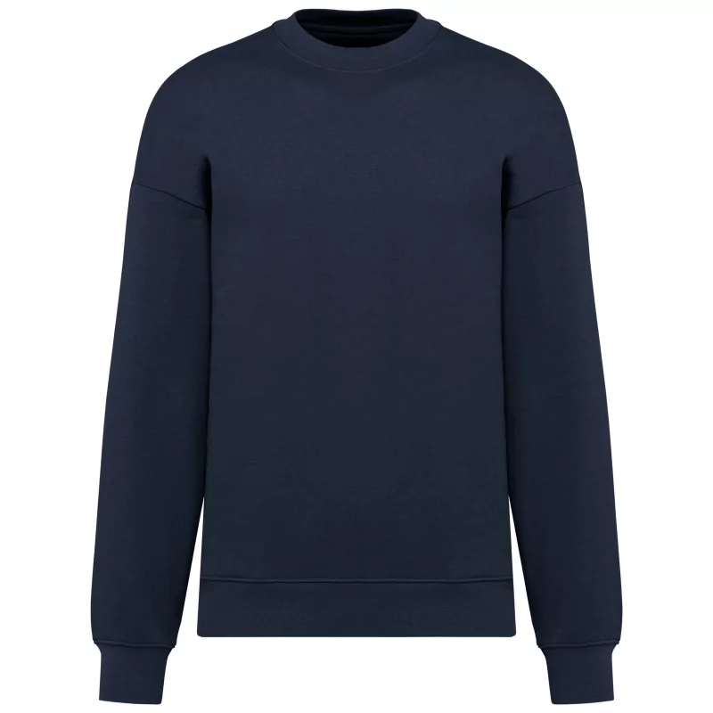 Sweat-shirt écoresponsable oversize à col rond unisexe
