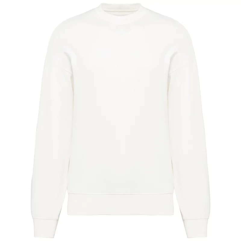Sweat-shirt écoresponsable oversize à col rond unisexe