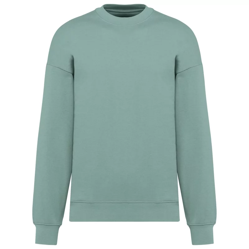 Sweat-shirt écoresponsable oversize à col rond unisexe