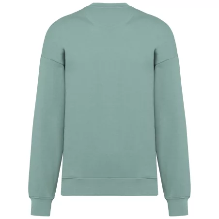 Sweat-shirt écoresponsable oversize à col rond unisexe