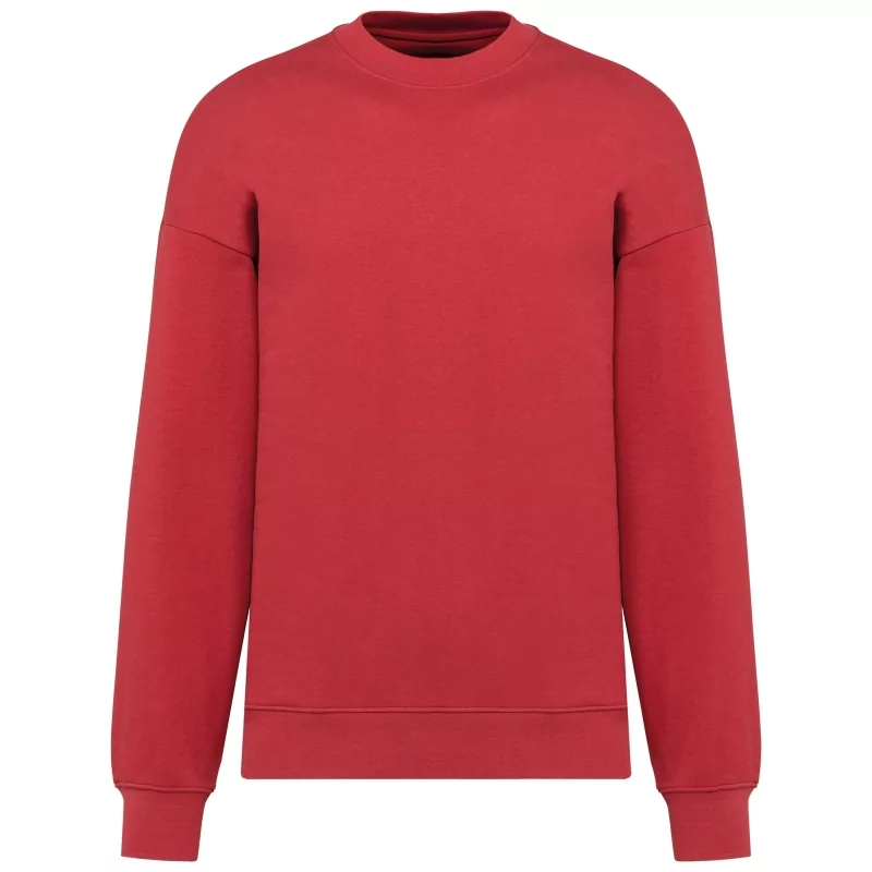 Sweat-shirt écoresponsable oversize à col rond unisexe