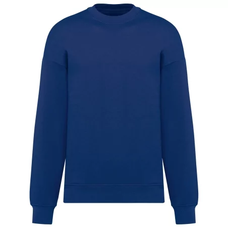 Sweat-shirt écoresponsable oversize à col rond unisexe