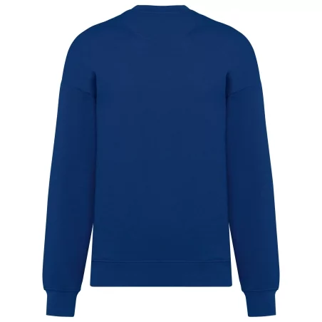 Sweat-shirt écoresponsable oversize à col rond unisexe