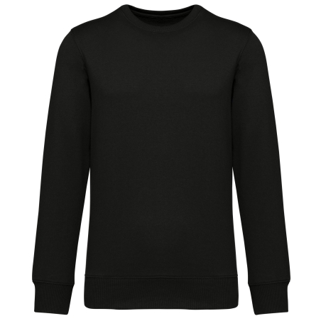 Sweat-shirt recyclé col rond unisexe