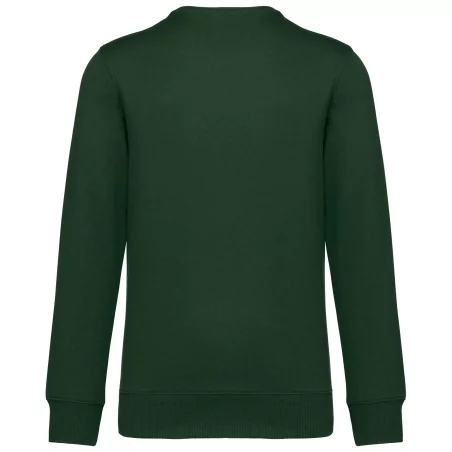 Sweat-shirt recyclé col rond unisexe