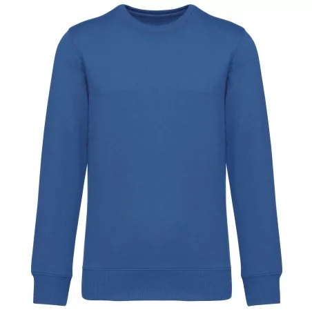 Sweat-shirt recyclé col rond unisexe