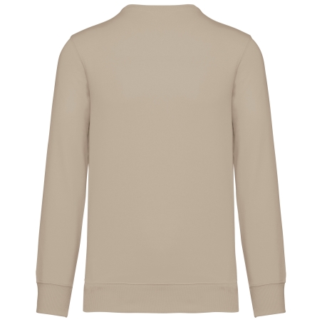 Sweat-shirt recyclé col rond unisexe