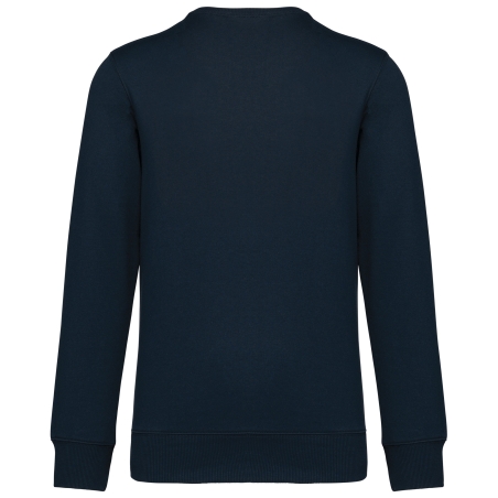 Sweat-shirt recyclé col rond unisexe