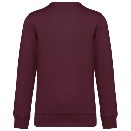 Sweat-shirt recyclé col rond unisexe