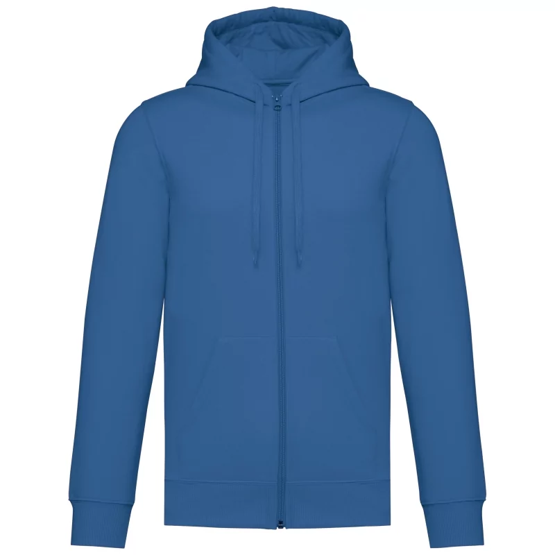 Sweat-shirt recyclé zippé à capuche unisexe