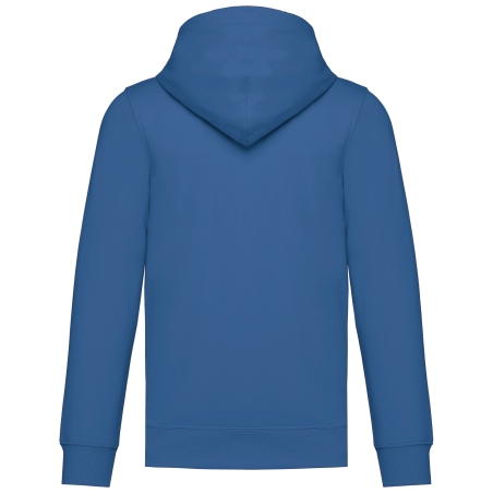 Sweat-shirt recyclé zippé à capuche unisexe