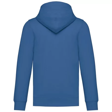 Sweat-shirt recyclé zippé à capuche unisexe