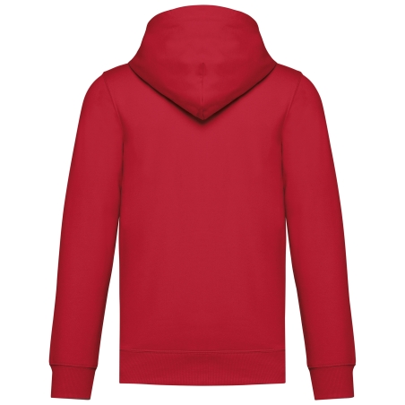 Sweat-shirt recyclé zippé à capuche unisexe