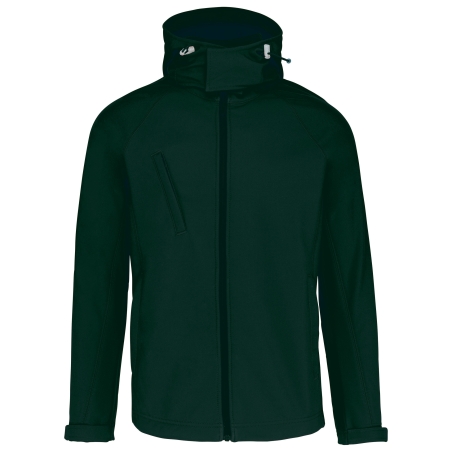 Veste softshell à capuche amovible homme