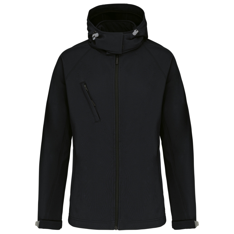 Veste softshell à capuche amovible femme