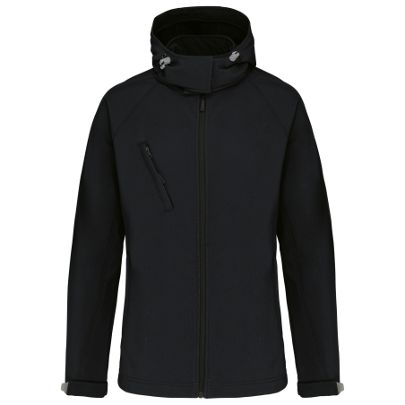 Veste softshell à capuche amovible femme