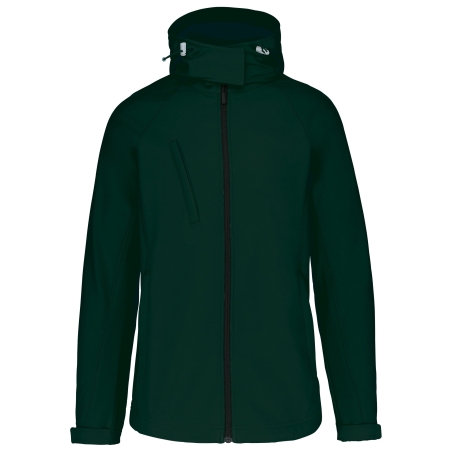 Veste softshell à capuche amovible femme