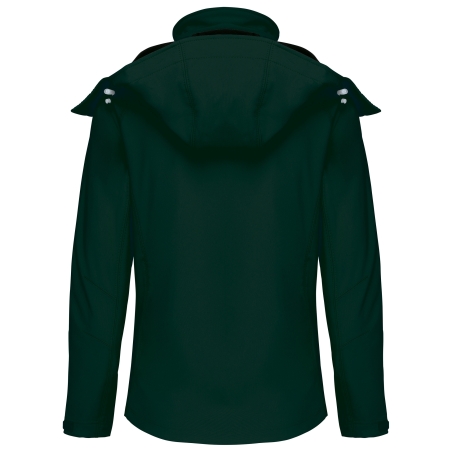 Veste softshell à capuche amovible femme