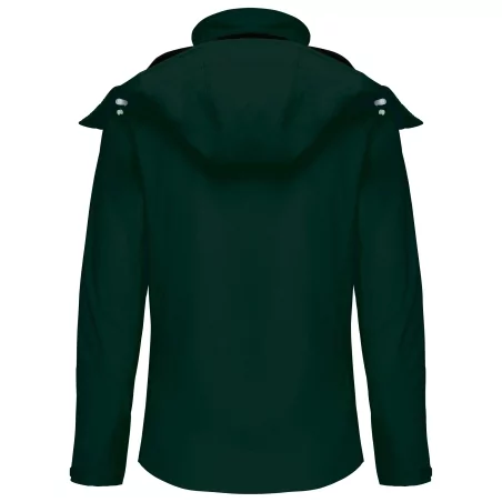 Veste softshell à capuche amovible femme