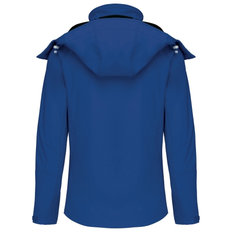 Veste softshell à capuche amovible femme