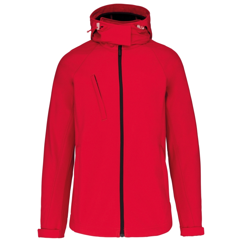 Veste softshell à capuche amovible femme