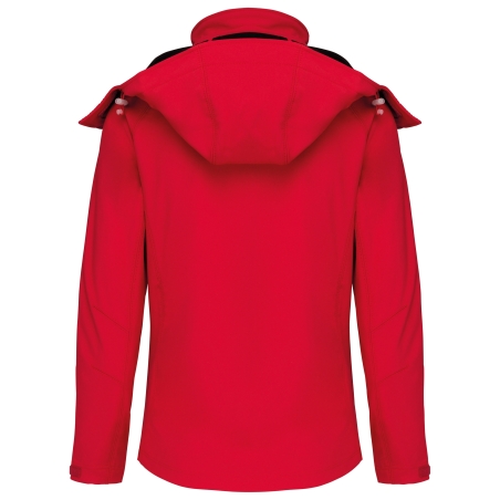 Veste softshell à capuche amovible femme