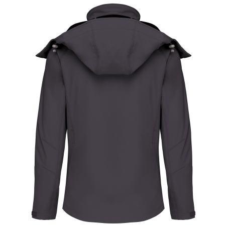 Veste softshell à capuche amovible femme