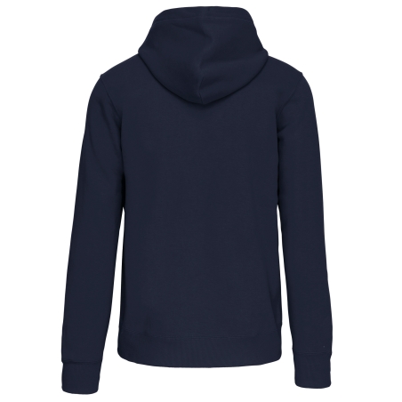 Sweat-shirt zippé capuche unisexe